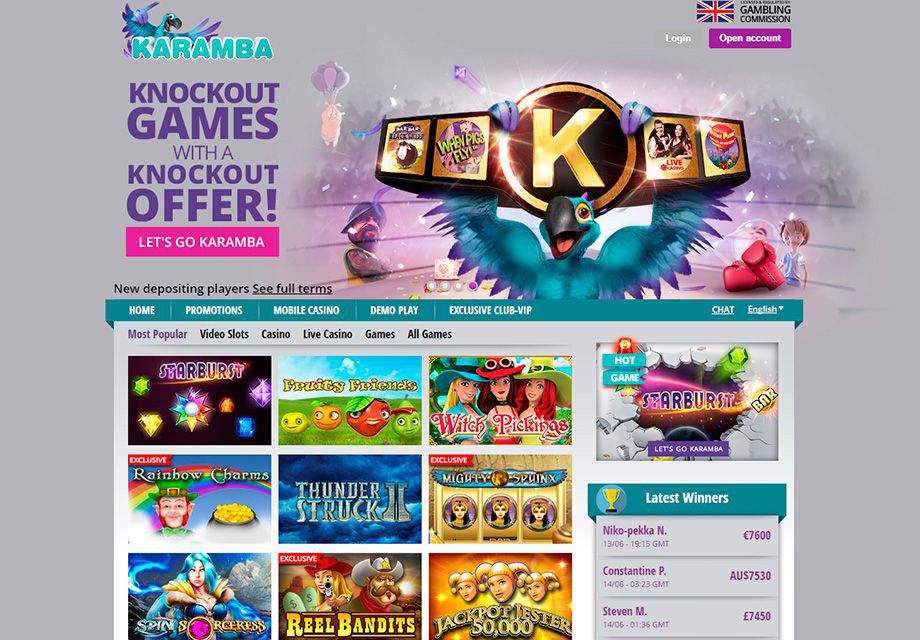 Karamba Casino Mobile
